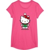 image:imageHello Kitty Hello Holidays Christmas Tee Shirt TShirtPink Heather