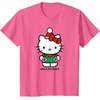 image:imageHello Kitty Hello Holidays Christmas Tee Shirt TShirtPink Heather