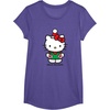 image:imageHello Kitty Hello Holidays Christmas Tee Shirt TShirtPurple Heather