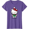 image:imageHello Kitty Hello Holidays Christmas Tee Shirt TShirtPurple Heather