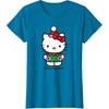image:imageHello Kitty Hello Holidays Christmas Tee Shirt TShirtSapphire Blue