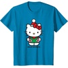 image:imageHello Kitty Hello Holidays Christmas Tee Shirt TShirtSapphire Blue