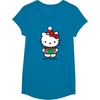 image:imageHello Kitty Hello Holidays Christmas Tee Shirt TShirtSapphire Blue
