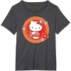 image:imageHello Kitty Lunar New Year Flowers TShirtDark Heather Grey