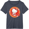 image:imageHello Kitty Lunar New Year Flowers TShirtHeather Blue