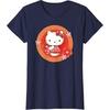 image:imageHello Kitty Lunar New Year Flowers TShirtNavy Blue