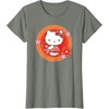 image:imageHello Kitty Lunar New Year Flowers TShirtOlive Heather
