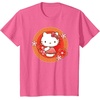 image:imageHello Kitty Lunar New Year Flowers TShirtPink Heather