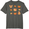 image:imageHello Kitty My Melody Kuromi Pumpkins Halloween TShirtAsphalt Grey
