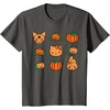 image:imageHello Kitty My Melody Kuromi Pumpkins Halloween TShirtAsphalt Grey