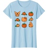 image:imageHello Kitty My Melody Kuromi Pumpkins Halloween TShirtBaby Blue
