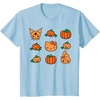 image:imageHello Kitty My Melody Kuromi Pumpkins Halloween TShirtBaby Blue