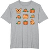 image:imageHello Kitty My Melody Kuromi Pumpkins Halloween TShirtHeather Grey