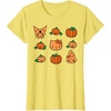 image:imageHello Kitty My Melody Kuromi Pumpkins Halloween TShirtLemon Yellow