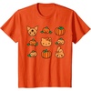 image:imageHello Kitty My Melody Kuromi Pumpkins Halloween TShirtOrange