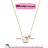 image:imageHello Kitty Sanrio Gifts Birthstone Necklace 18 18kt Gold FlashPlated Necklace Jewelry Official LicenseAprilClear