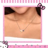 image:imageHello Kitty Sanrio Gifts Birthstone Necklace 18 18kt Gold FlashPlated Necklace Jewelry Official LicenseDecemberZircon Blue