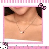 image:imageHello Kitty Sanrio Gifts Birthstone Necklace 18 18kt Gold FlashPlated Necklace Jewelry Official LicenseFebruaryAmethyst Purple