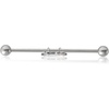 image:imageHello Kitty Sanrio Industrial Piercing Jewelry 14g Stainless Steel Kawaii Barbell Cartilage Earring