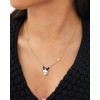 image:imageHello Kitty Sanrio Kuromi Womens Pendant Necklace 18  18kt Flash Plated Brass and Enamel Officially Licensed