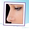 image:imageHello Kitty Sanrio Womens Cinnamoroll Nose Stud  316L Stainless Steel LBend Nose Ring L Shaped  Officially LicensedCinnamoroll White