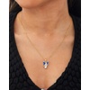 image:imageHello Kitty Sanrio Womens Kuromi Necklace Collection  Silver and 18kt FlashPlated with Crystal amp Enamel Pendants Officially LicensedKuromi