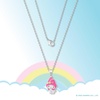 image:imageHello Kitty Sanrio Womens Kuromi Necklace Collection  Silver and 18kt FlashPlated with Crystal amp Enamel Pendants Officially LicensedSilver