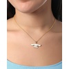 image:imageHello Kitty Sanrio Womens Kuromi Necklace Collection  Silver and 18kt FlashPlated with Crystal amp Enamel Pendants Officially LicensedWhite Cinnamorol