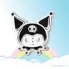 image:imageHello Kitty Sanrio Womens Kuromi Nose Stud  316L Stainless Steel LBend Nose Ring L Shaped  Officially LicensedKuromi Black