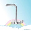 image:imageHello Kitty Sanrio Womens Kuromi Nose Stud  316L Stainless Steel LBend Nose Ring L Shaped  Officially LicensedKuromi Black