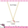 image:imageHello Kitty Sanrio Womens Mother Daughter Necklace Set for 2 Official License FlashPlated Necklaces 162