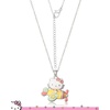 image:imageHello Kitty Sanrio Womens Necklace Collection  18 FlashPlated Pendant Necklaces with Enamel and Crystal Designs Officially LicensedMulti Airplane