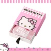 image:imageHello Kitty Sanrio Womens Pink Glitter Necklace 18  18kt Gold Flash Plated Sterling Silver Necklace Official License