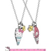 image:imageHello Kitty Sanrio and Friends Necklace for 2 Official License  163 Fashion Jewelry Best Friend NecklaceHello Kitty  My Melody Silver