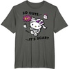 image:imageHello Kitty So Cute Its Scary TShirtAsphalt Grey