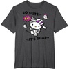 image:imageHello Kitty So Cute Its Scary TShirtDark Heather Grey