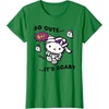 image:imageHello Kitty So Cute Its Scary TShirtKelly Green