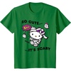 image:imageHello Kitty So Cute Its Scary TShirtKelly Green