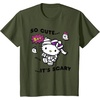 image:imageHello Kitty So Cute Its Scary TShirtOlive Green
