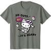 image:imageHello Kitty So Cute Its Scary TShirtOlive Heather