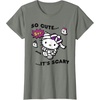 image:imageHello Kitty So Cute Its Scary TShirtOlive Heather
