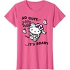 image:imageHello Kitty So Cute Its Scary TShirtPink Heather