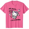 image:imageHello Kitty So Cute Its Scary TShirtPink Heather