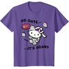 image:imageHello Kitty So Cute Its Scary TShirtPurple Heather