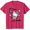 image:imageHello Kitty So Cute Its Scary TShirtRed Heather