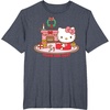 image:imageHello Kitty Warm and Cozy Christmas TShirtHeather Blue