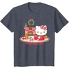 image:imageHello Kitty Warm and Cozy Christmas TShirtHeather Blue