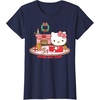 image:imageHello Kitty Warm and Cozy Christmas TShirtNavy Blue