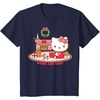 image:imageHello Kitty Warm and Cozy Christmas TShirtNavy Blue