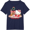 image:imageHello Kitty Warm and Cozy Christmas TShirtNavy Blue